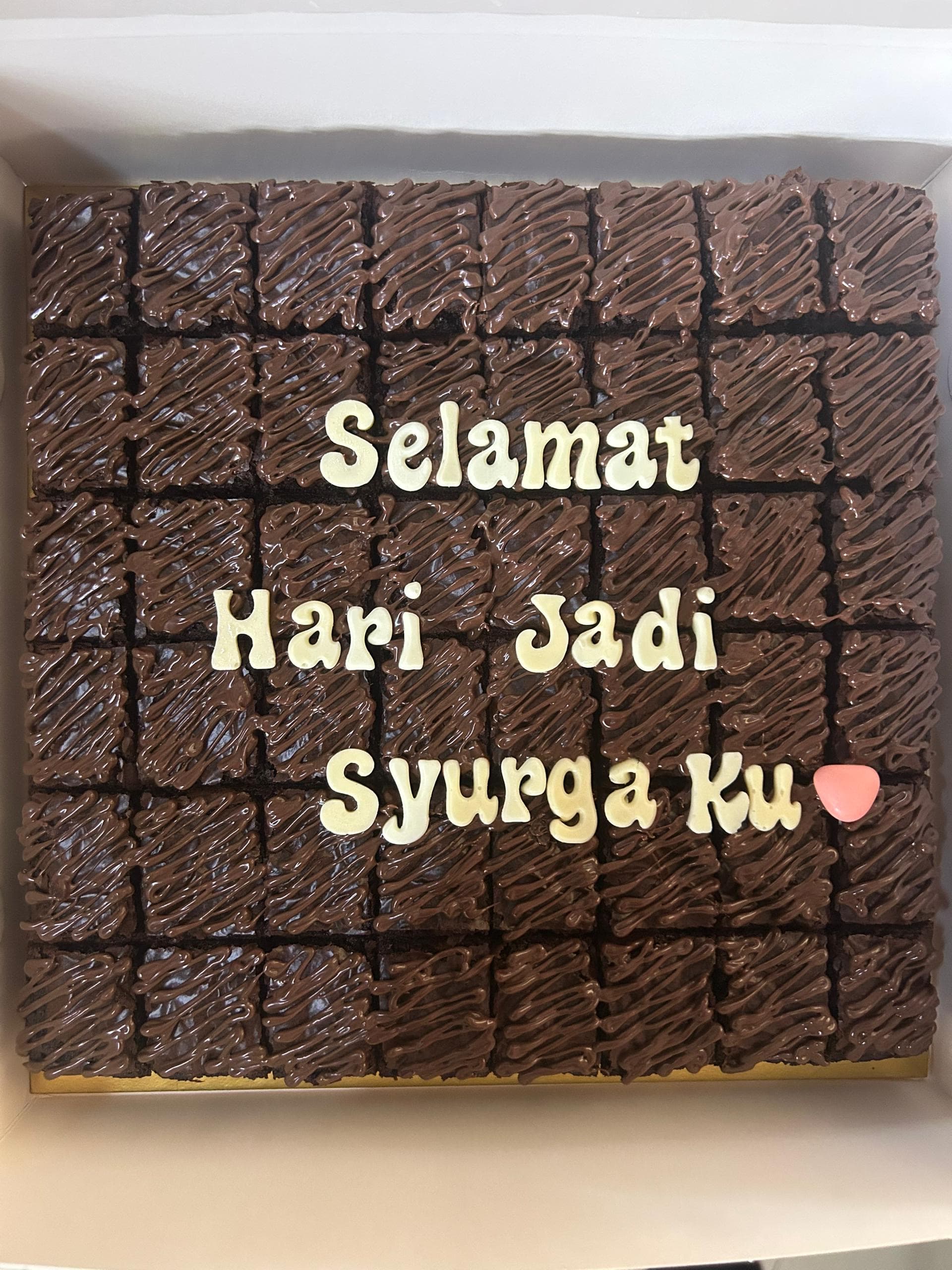 Brownies Simple Deco (Large) Preorder 3hari