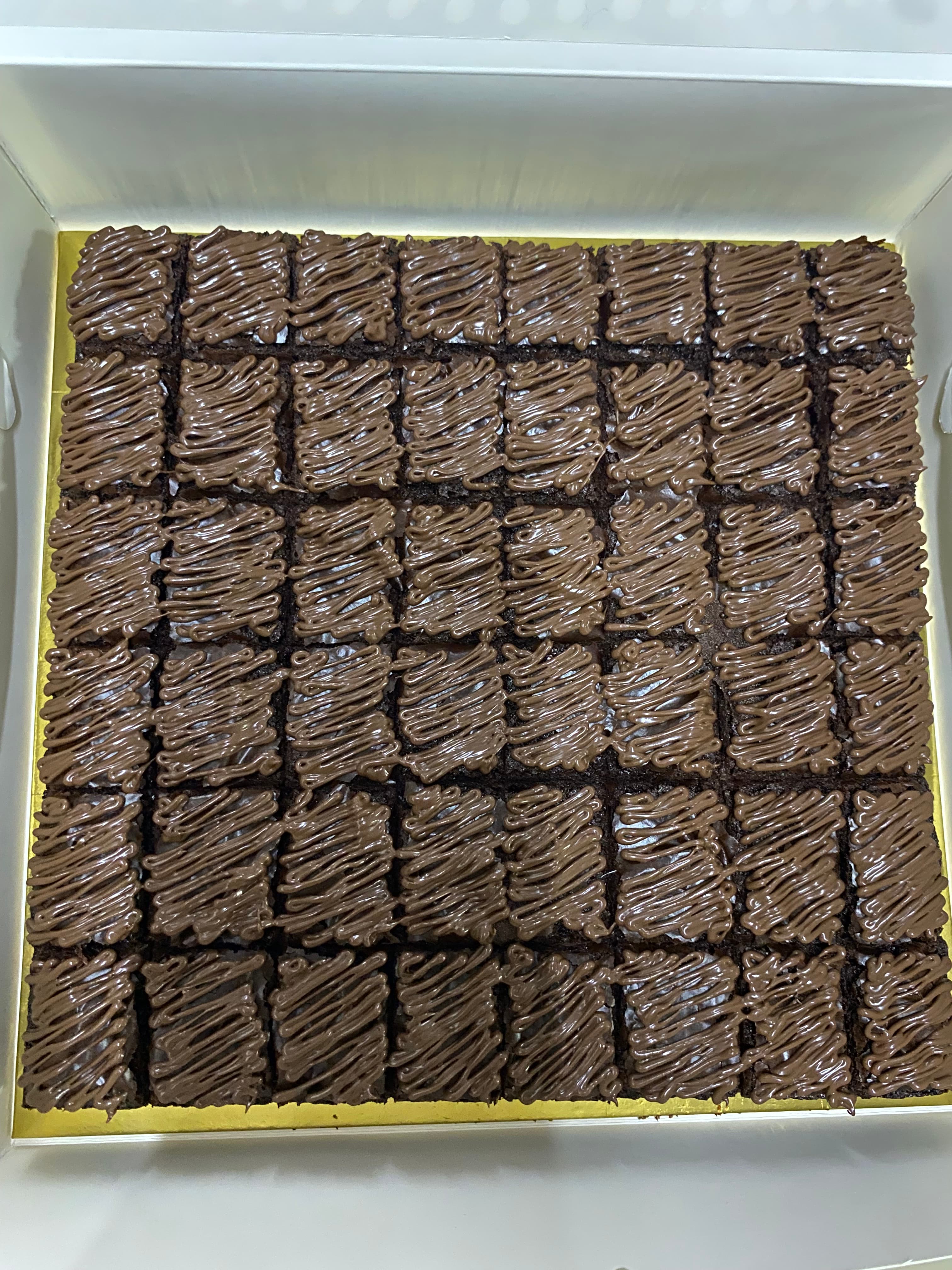 Brownies Drizzle Choc Hazelnut (Pre-order 2hari)